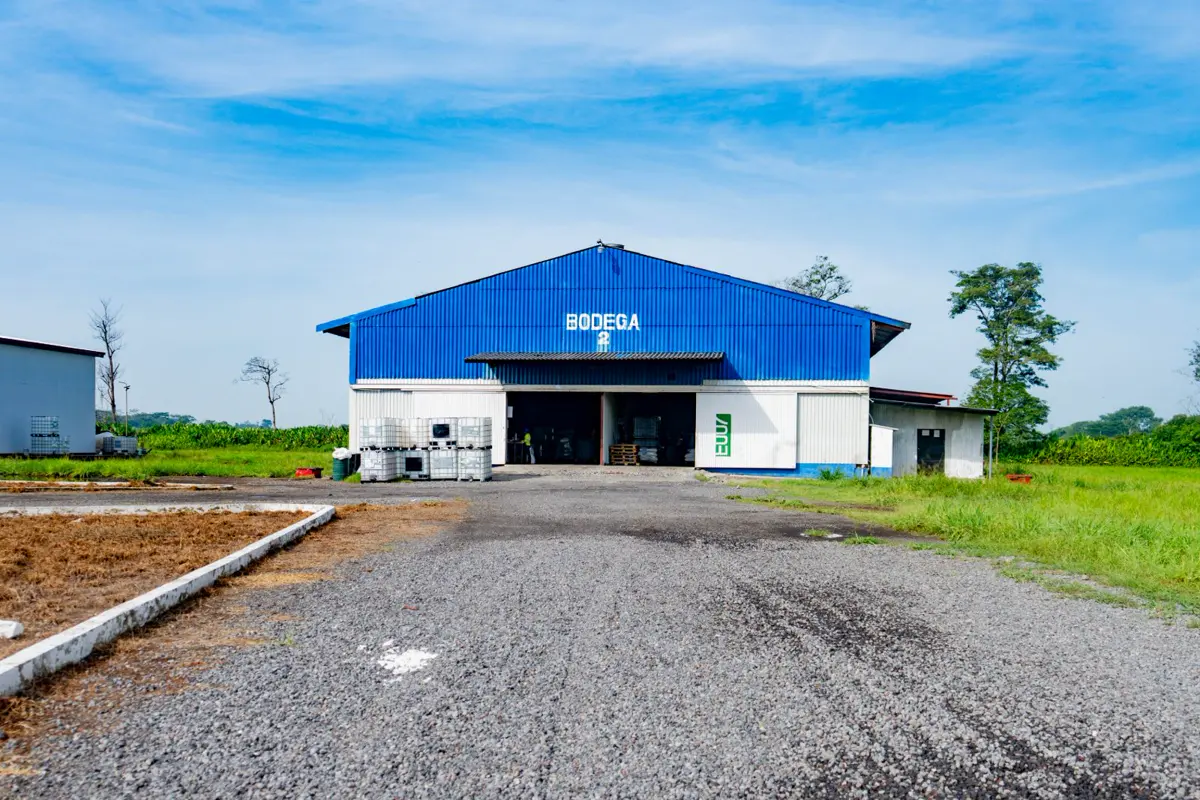 Process tanks at the CTL manufacturing plant